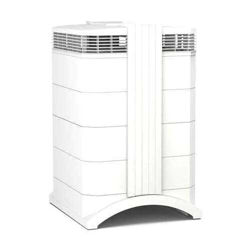 IQAir HealthPro Compact XE Air Purifier - Compact HyperHEPA Filtration for Rooms up to 1240 sq ft - Allergens, Smoke, Dust, Mold, Pet Dander, Swiss