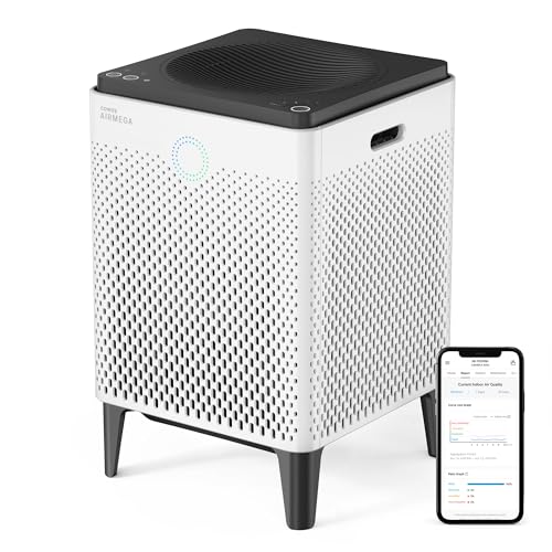 Coway Airmega 400S App-Enabled Smart Air Purifier (Covers 1,560 sq. ft.), True HEPA Air Purifier with Smart Technology, Compatible with Amazon Alexa