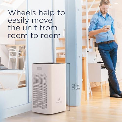 Medify MA-112 Air Purifier V3.0 with True HEPA H13 Filter | 5,948 ft² Coverage in 1hr for Smoke, Wildfires, Odors, Pollen, Pets | Quiet 99.9% Removal